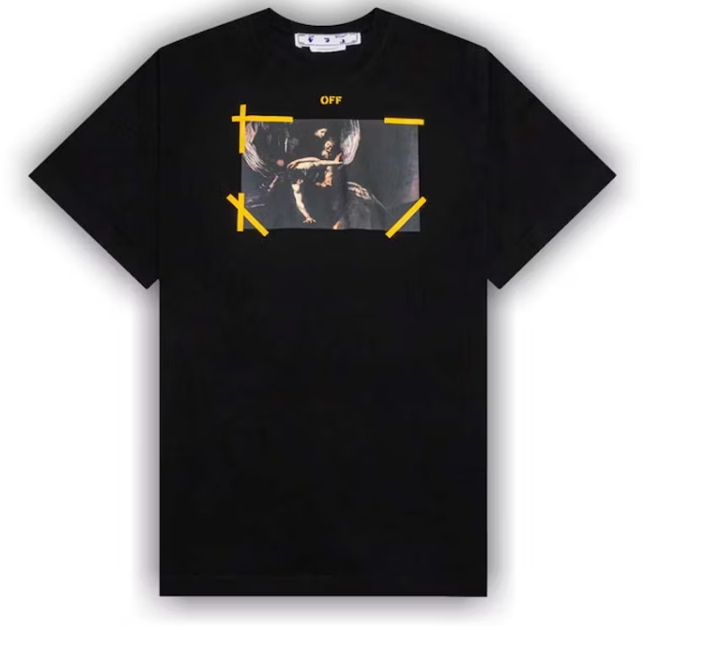 OFF-WHITE Arrow Carav Mercy Skat S/S Tee Black/White