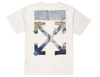 OFF-WHITE Oversized Diag Arrows T-shirt White/Multicolor