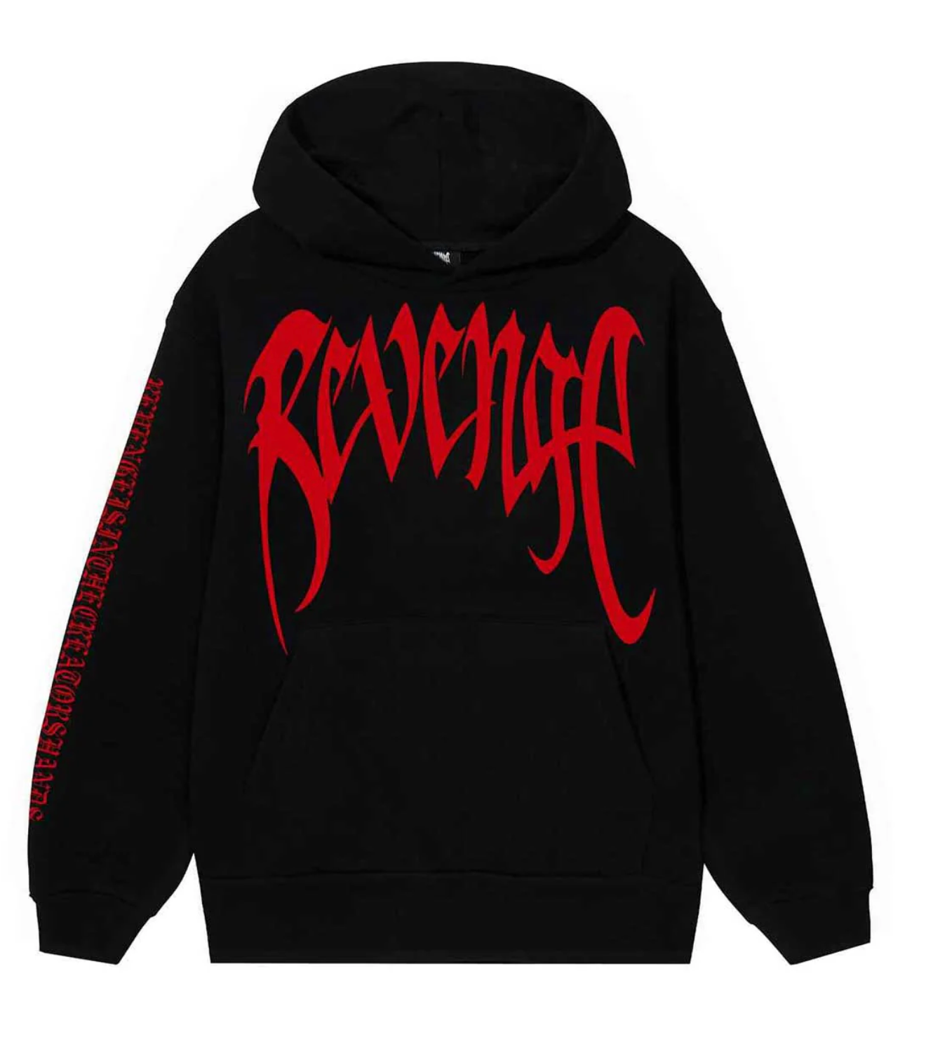 Revenge Archive Hoodie Black/Red