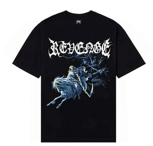 Revenge Horseman Tee Black