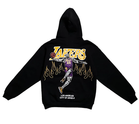 Warren Lotas Lakers Lebron Hoodie Black