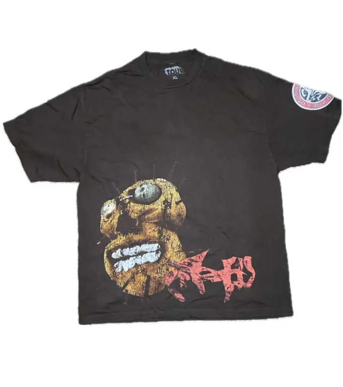 Travis Scott Utopia Live on Tour Tee Brown