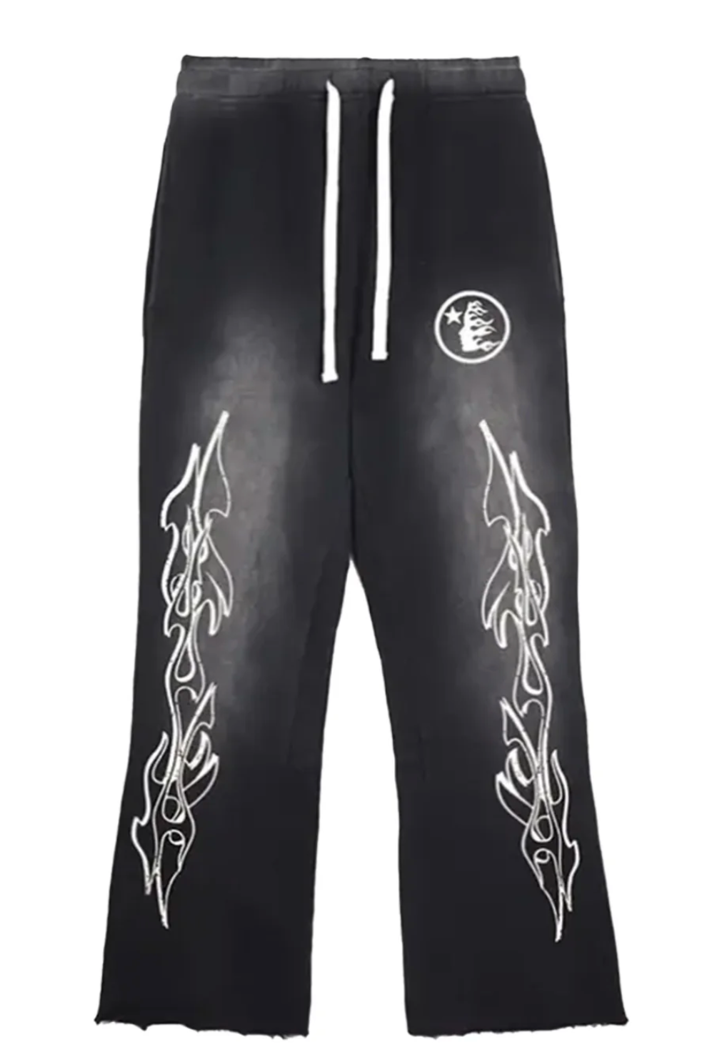 HELLSTAR STUDIOS FLARE SWEATPANTS BLACK