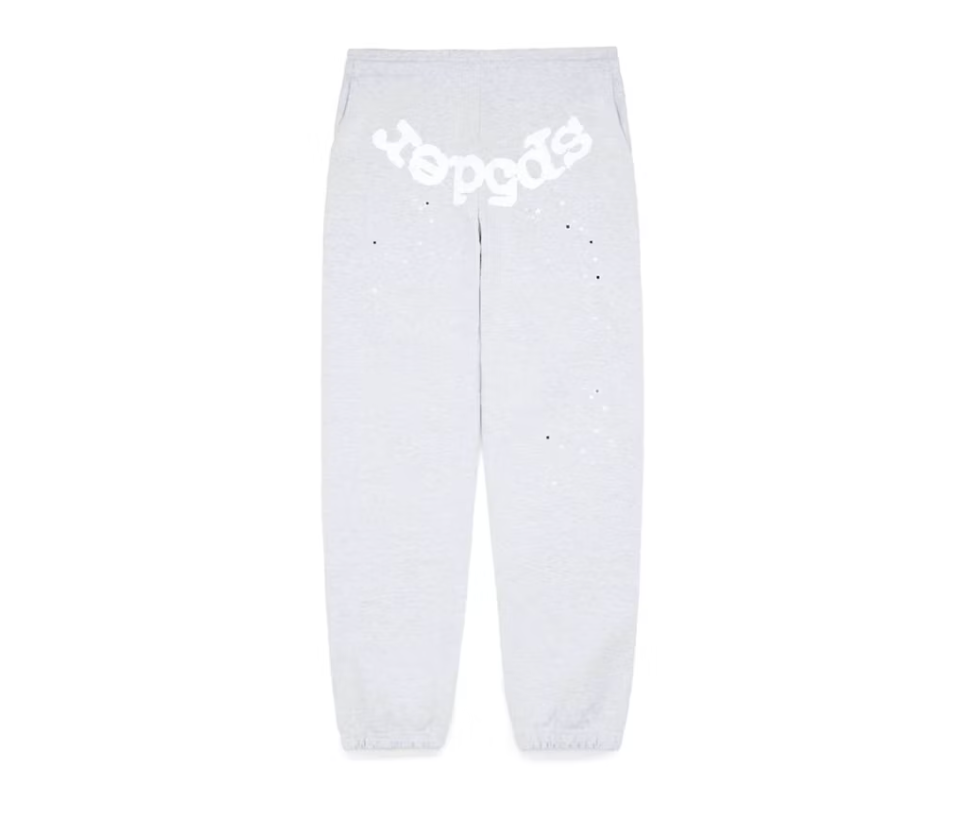 Sp5der OG Web Sweatpants Heather Grey