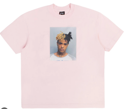 Revenge x XXXtentacion Mugshot Tee Baby Pink