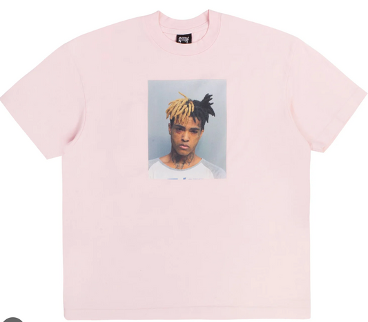 Revenge x XXXtentacion Mugshot Tee Baby Pink