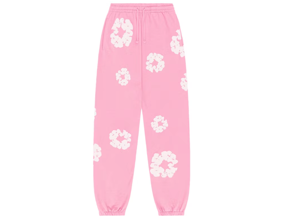 Denim Tears The Cotton Wreath Sweatpants Pink