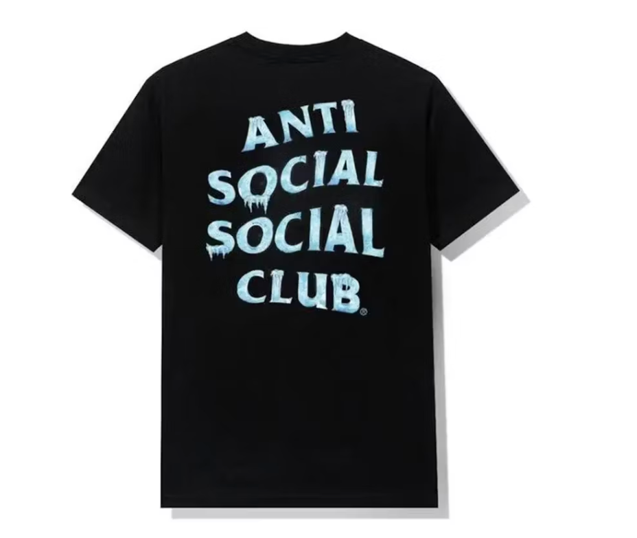 Anti Social Social Club Cold Sweats T-shirt Black