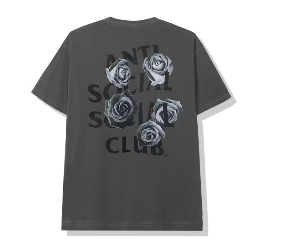 Anti Social Social Club Bat Emoji Tee Black