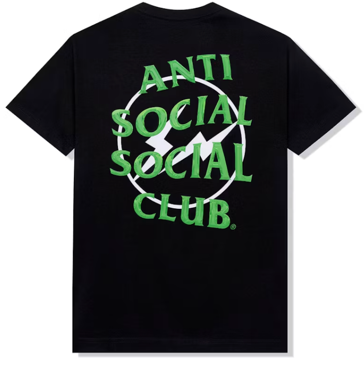 Anti Social Social Club x Fragment Precious Petals Tee (FW22) Black Green