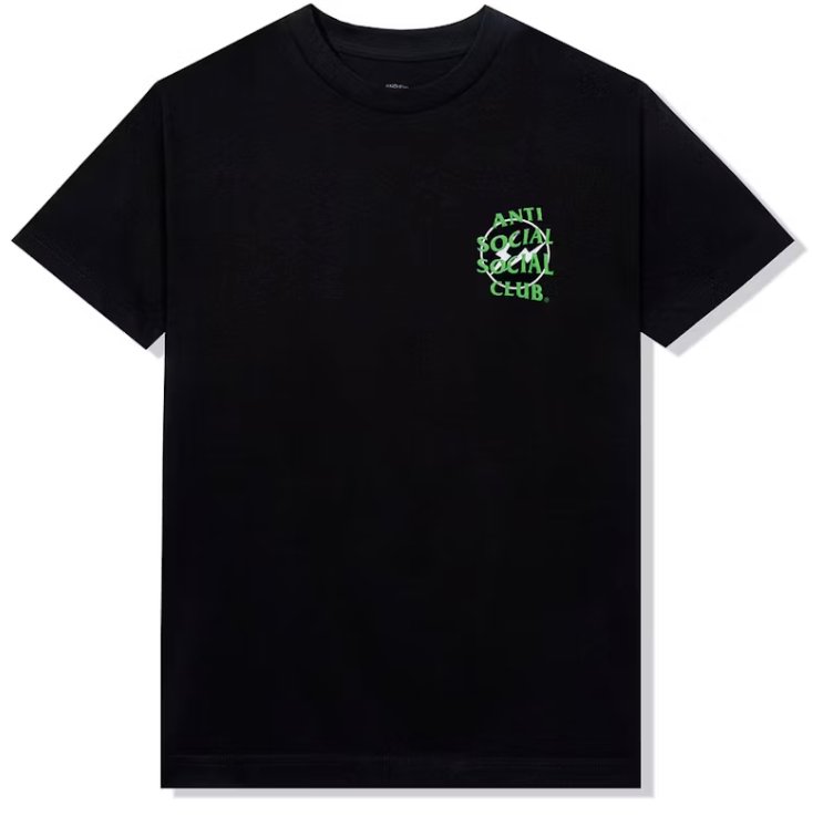 Anti Social Social Club x Fragment Precious Petals Tee (FW22) Black Green