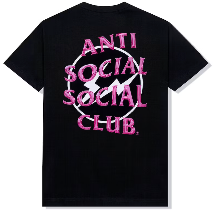 Anti Social Social Club x Fragment Precious Petals Tee (FW22) Black Pink