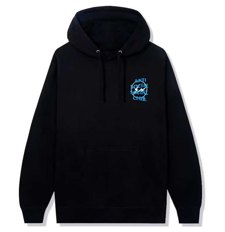 Anti Social Social Club x Fragment Precious Petals Hoodie (FW22) Black Blue