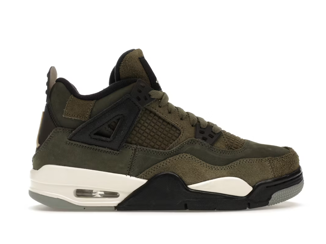 Jordan 4 Retro SE Craft Medium Olive (GS)