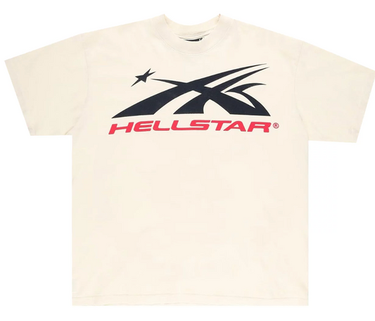 Hellstar Sport Logo Gel T-shirt White