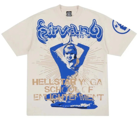 HELLSTAR YOGA CREAM T-SHIRT