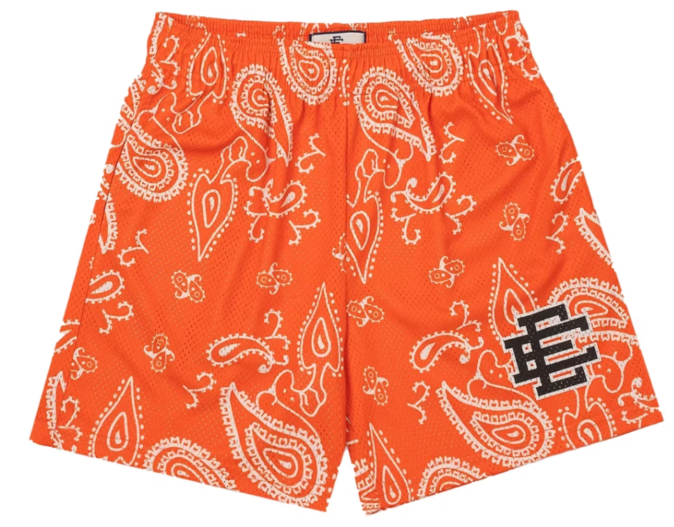 Eric Emanuel EE Basic Short Orange Paisley