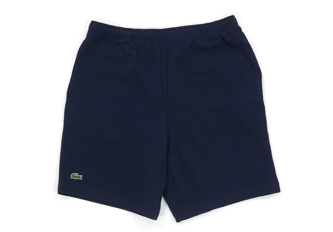 Supreme Lacoste Pique Short Navy