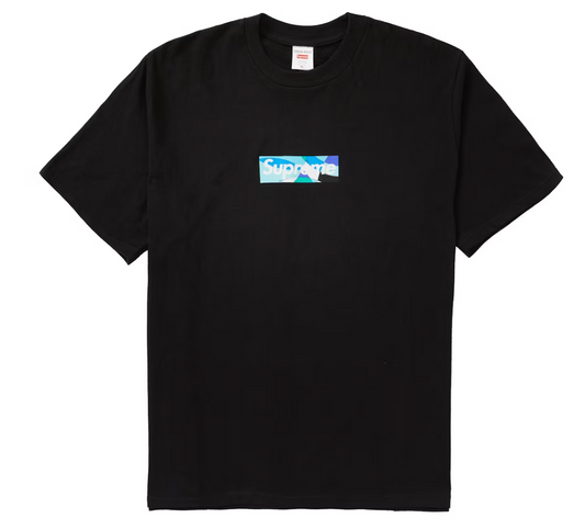 Supreme Emilio Pucci Box Logo Tee Black/Blue
