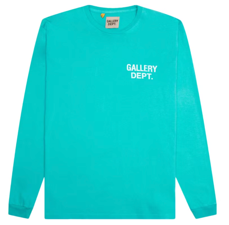 Gallery Dept. Souvenir L/S Tee Teal