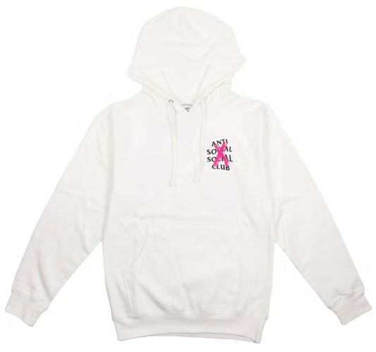 Anti Social Social Club Cancelled Hoodie White