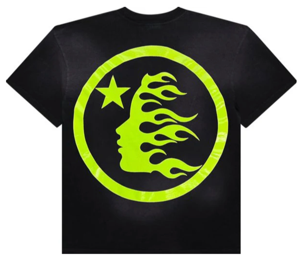 Hellstar Sports Core Gel Logo T-Shirt Black/Light Green