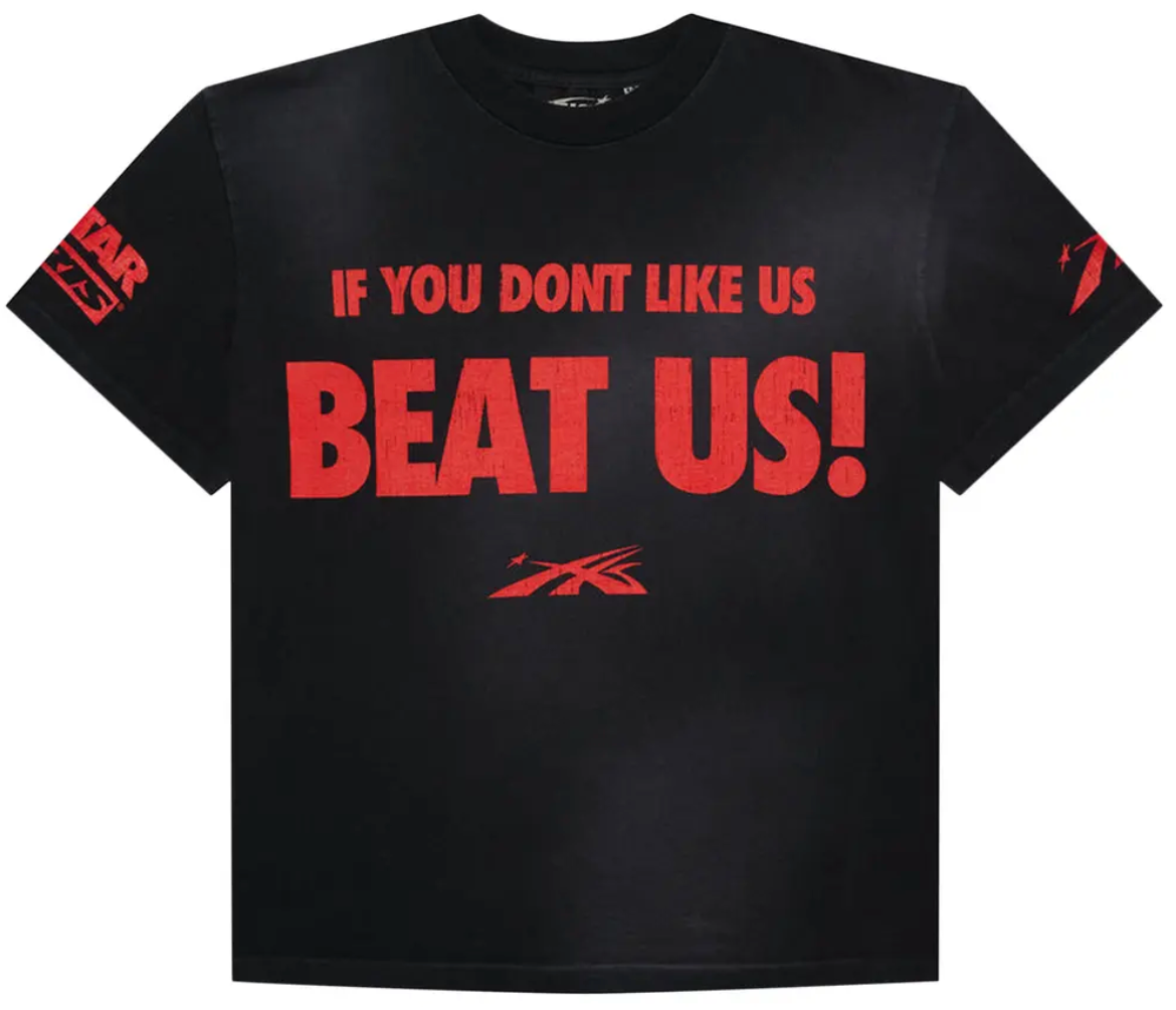 Hellstar Beat Us! T-shirt Black/Red