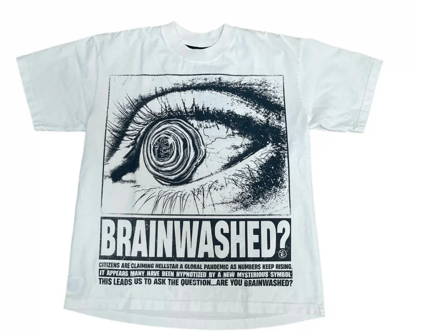 Hellstar Brainwashed Tee "White"
