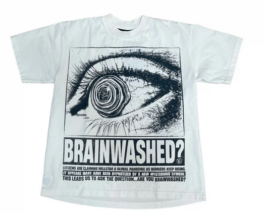 Hellstar Brainwashed Tee "White"