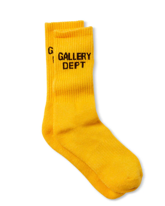 Gallery Dept. Clean Socks (yellow)