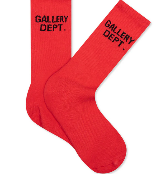 Gallery Dept. Clean Socks (red)