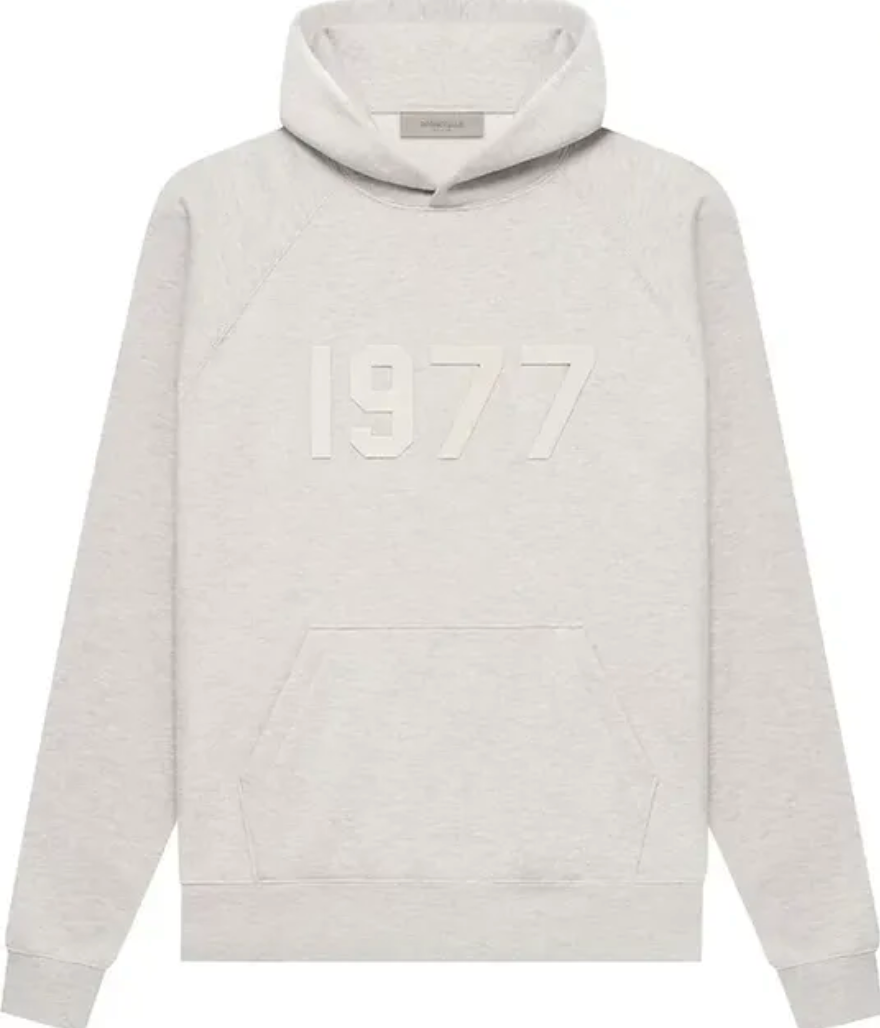 Fear of God Essentials 1977 Hoodie Light Oatmeal