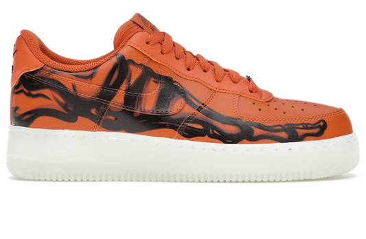 Nike Air Force 1 Low Orange Skeleton Halloween (2020)