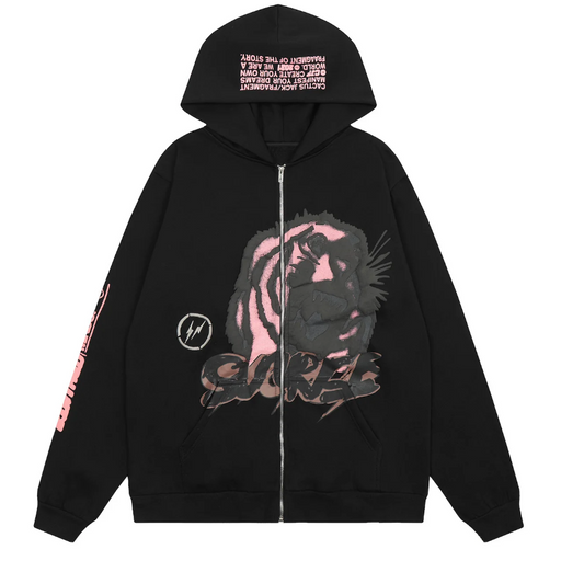 Cactus Jack Fragment Zip Up Hoodie