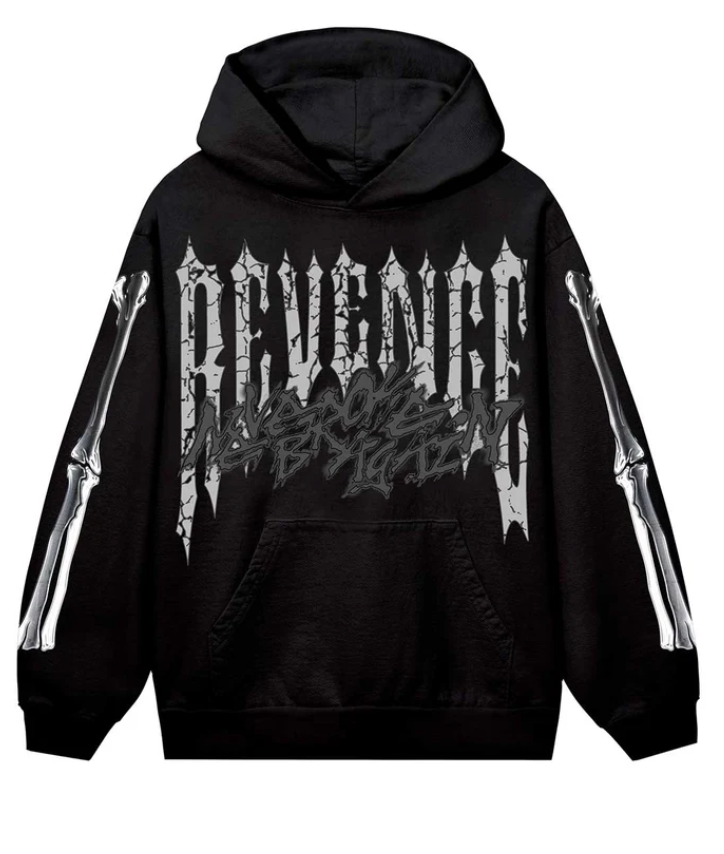 Chromed Out Hoodie Black