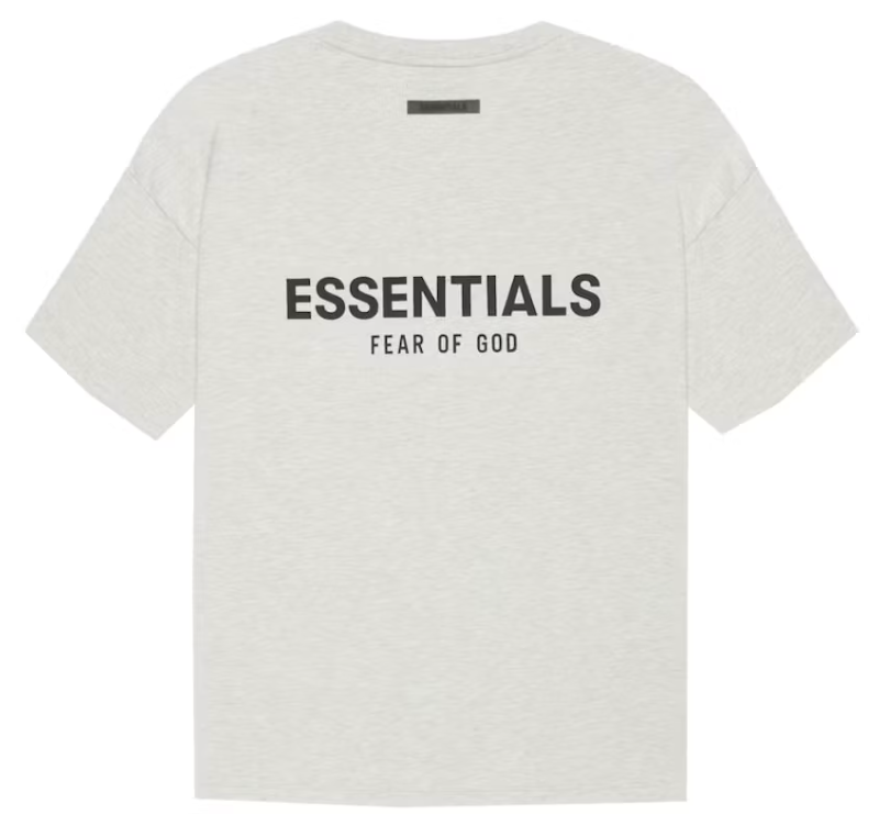 Fear of God Essentials T-shirt Light Heather Oatmeal