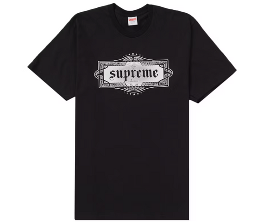 Supreme Top Shotta Tee Black