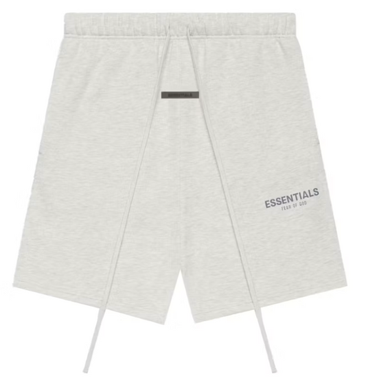 FEAR OF GOD ESSENTIALS Fleece Shorts Heather Oatmeal