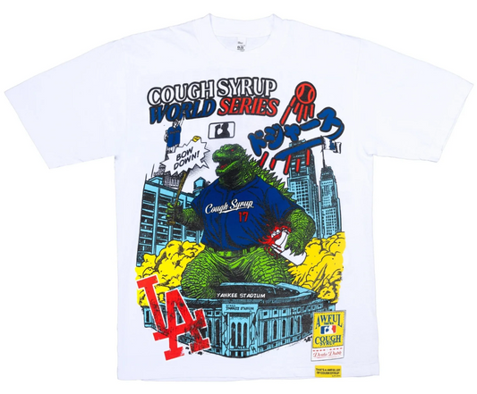 that's a awful lot of cough syrup Dodger's World Series Tee