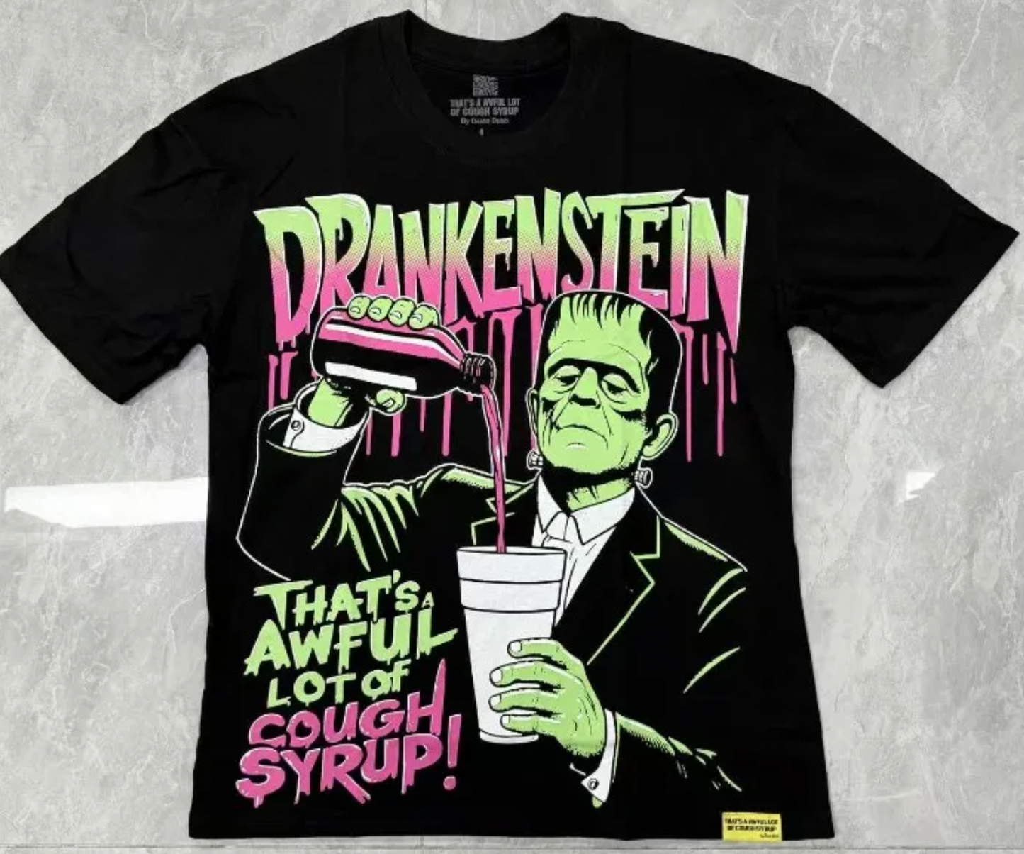 THAT'S a AWFUL LOT of COUGH SYRUP Drankenstein T-Shirt