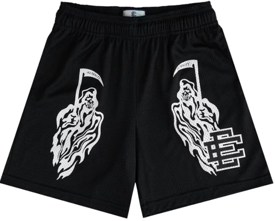 Eric Emanuel x Warren Lotas Short Black/White