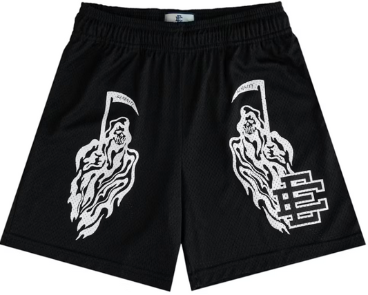 Eric Emanuel x Warren Lotas Short Black/White