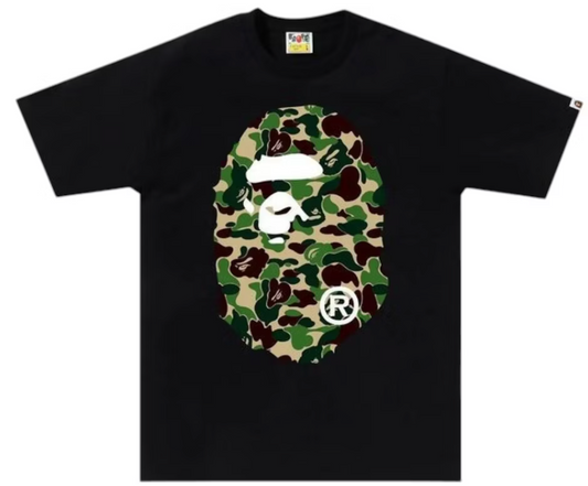 BAPE ABC Camo Big Ape Head Tee