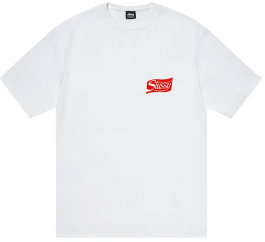 Stussy Soda Can Tee 'White'
