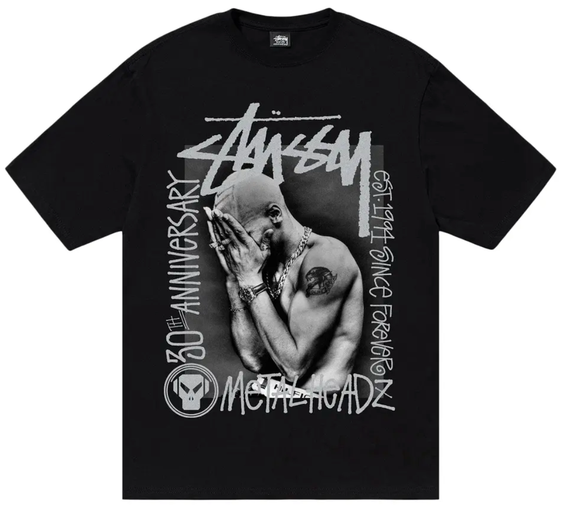 Stussy x Goldie Metalheadz 30 Tee 'Black'