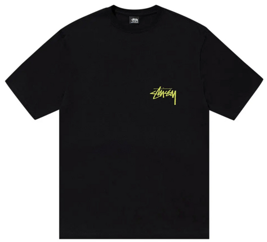 Stussy Beat Crazy Tee 'Black'