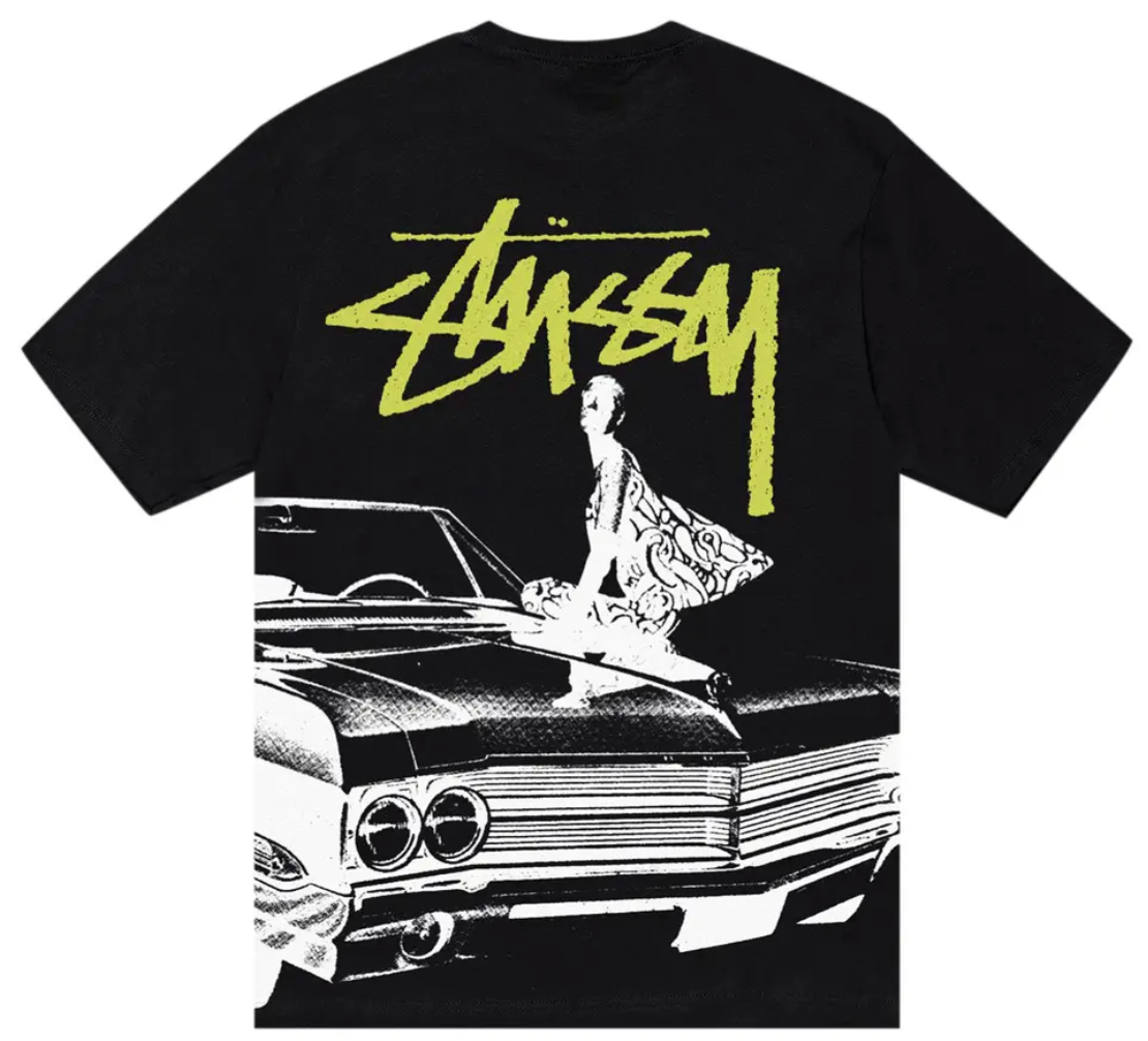 Stussy Beat Crazy Tee 'Black'