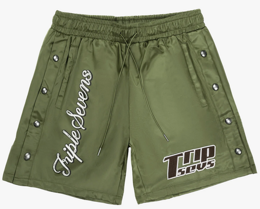 Triple Sevens Nylon Shorts Green