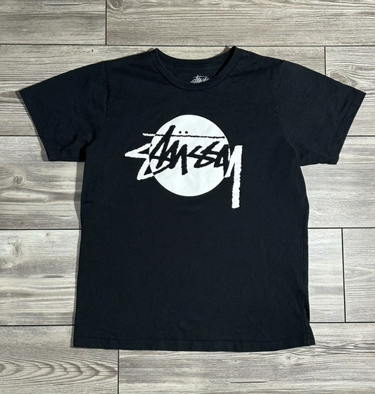 Stussy Full Moon Black/White Tee