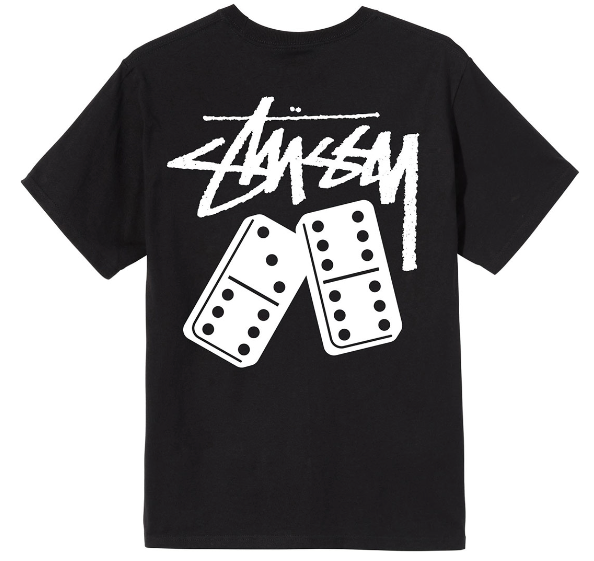 Stussy Dominoes Black Tee